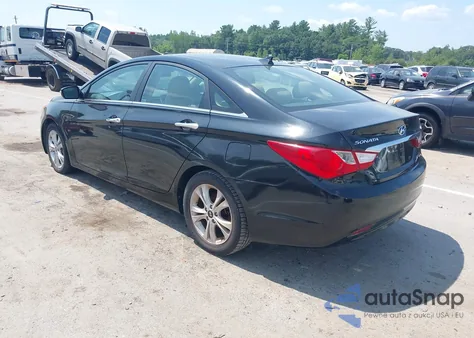 2012 Hyundai Sonata Limited z USA, uszkodzony, nr VIN 5NPEC4AC1CH310985